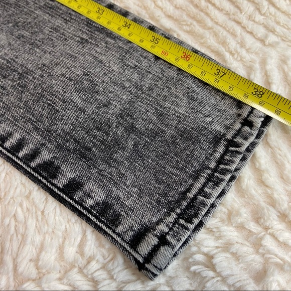 MOUSSY Vintage Black Acid Jeans - Size:26 - Picture 11 of 14